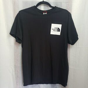 The North Face Men's M Black T-Shirt Cotton Crewneck